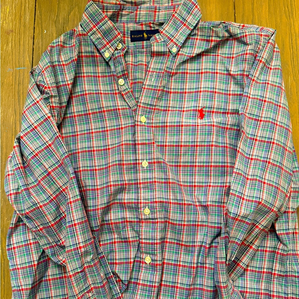 Men’s Polo Dress Shirt - Large